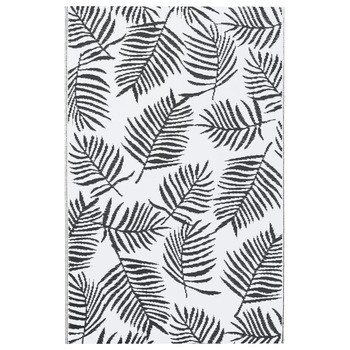 Covor de exterior, alb si negru, 120x180 cm, PP 310425 Covor de exterior, alb si negru, 120x180 cm, PP 310425