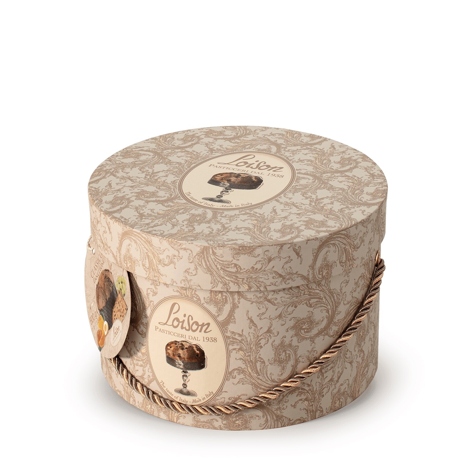 Panettone Loison Classic cu mandarine si stafide 500 g