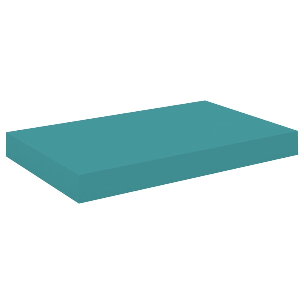 Raft de perete suspendat, albastru, 40x23x3,8 cm, MDF 326612
