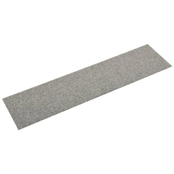 Set dale mocheta pentru podea, 16 buc, gri deschis, 25x100cm, 4 m² 331479 Set dale mocheta pentru podea, 16 buc, gri deschis, 25x100cm, 4 m² 331479