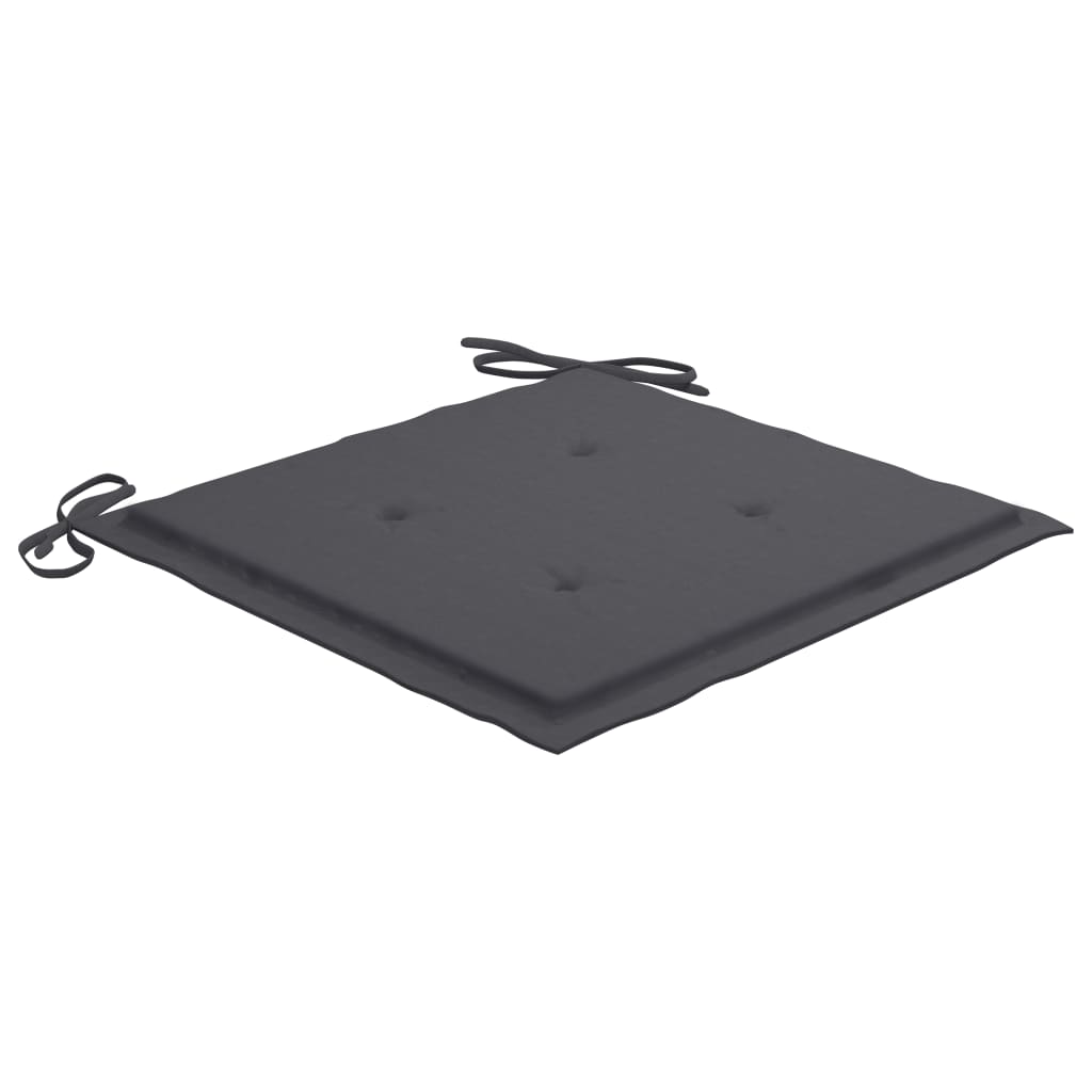 Set perne scaun de gradina, 6 buc, antracit, 50x50x4 cm, textil 314039