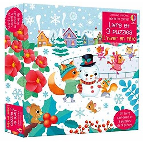 Puzzle - L'hiver en fete, Carton
