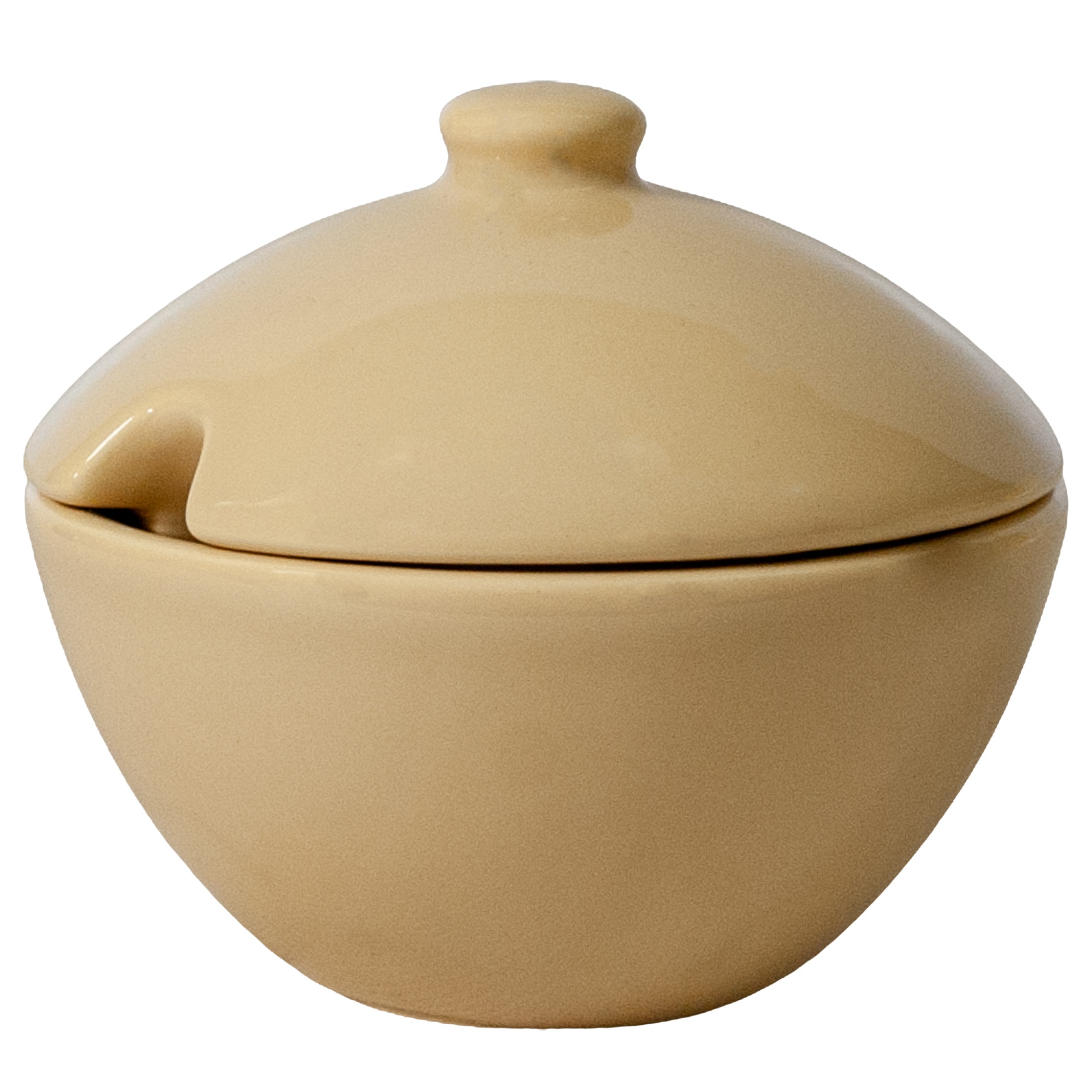 Cutie depozitare zahar, Cesiro, 200 ml, Crem Spumos