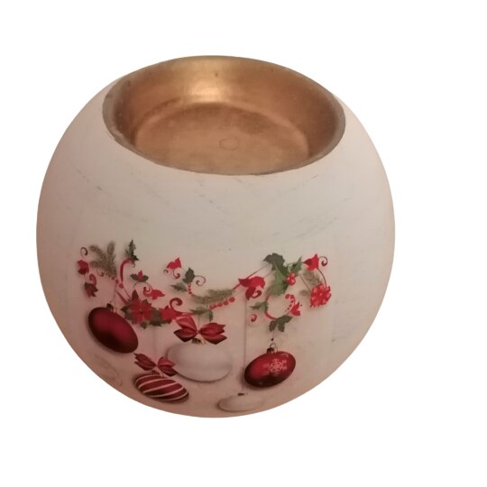 Suport lumanare sferic 8cm