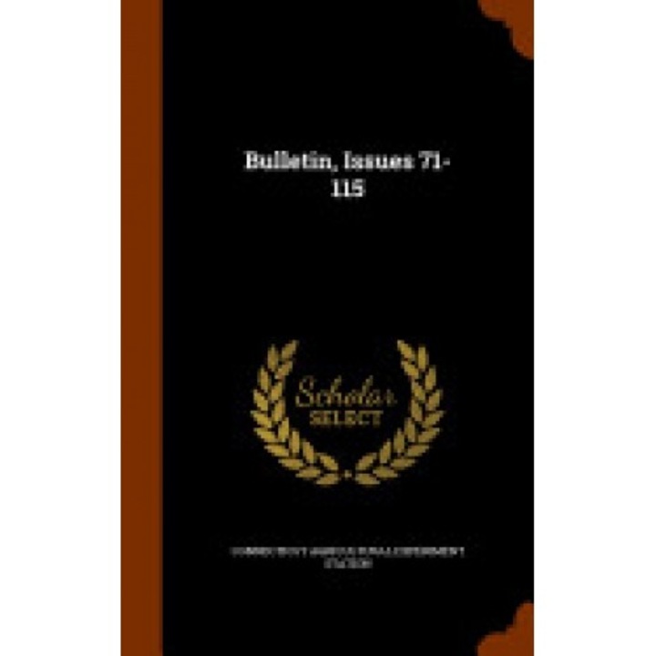 Bulletin, Issues 71-115