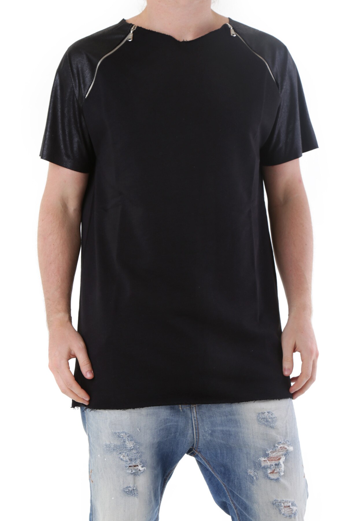 Tricou Barbati, Absolut Joy, 9708334, Logo, Negru, Negru