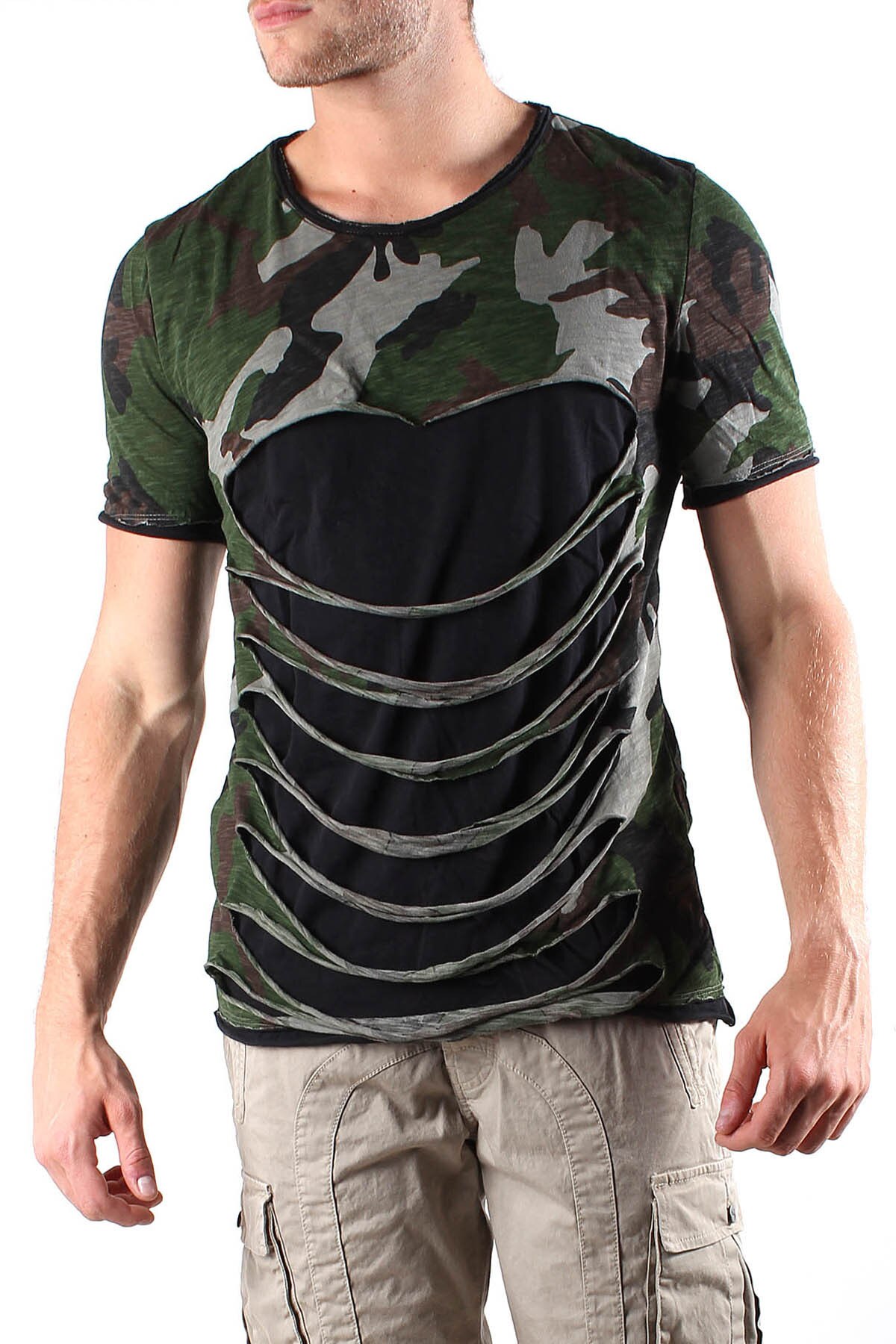 Tricou Barbati, Absolut Joy, 9708230, Logo, Maro, M INTL