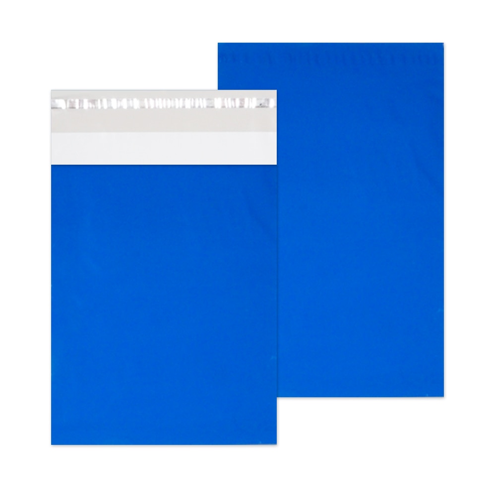 Set Pungi curierat, plicuri curierat 250x350+50, Albastru, 100 buc