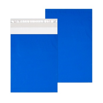 Set Pungi curierat, plicuri curierat 250x350+50, Albastru, 100 buc Set Pungi curierat, plicuri curierat 250x350+50, Albastru, 100 buc