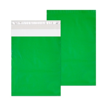 Set Pungi curierat, plicuri curierat 250x350+50, Verde, 100 buc Set Pungi curierat, plicuri curierat 250x350+50, Verde, 100 buc