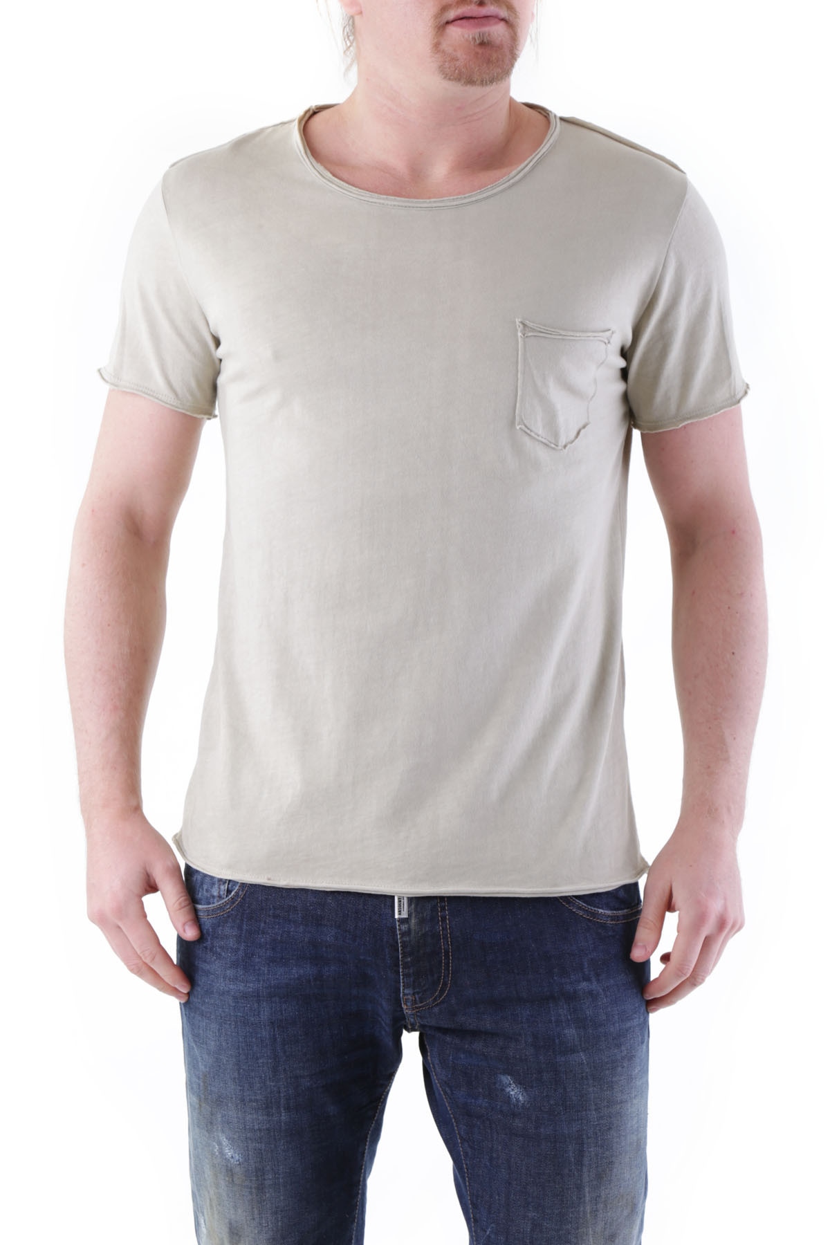 Tricou Barbati, Absolut Joy, 9707921, Logo, Gri, M INTL