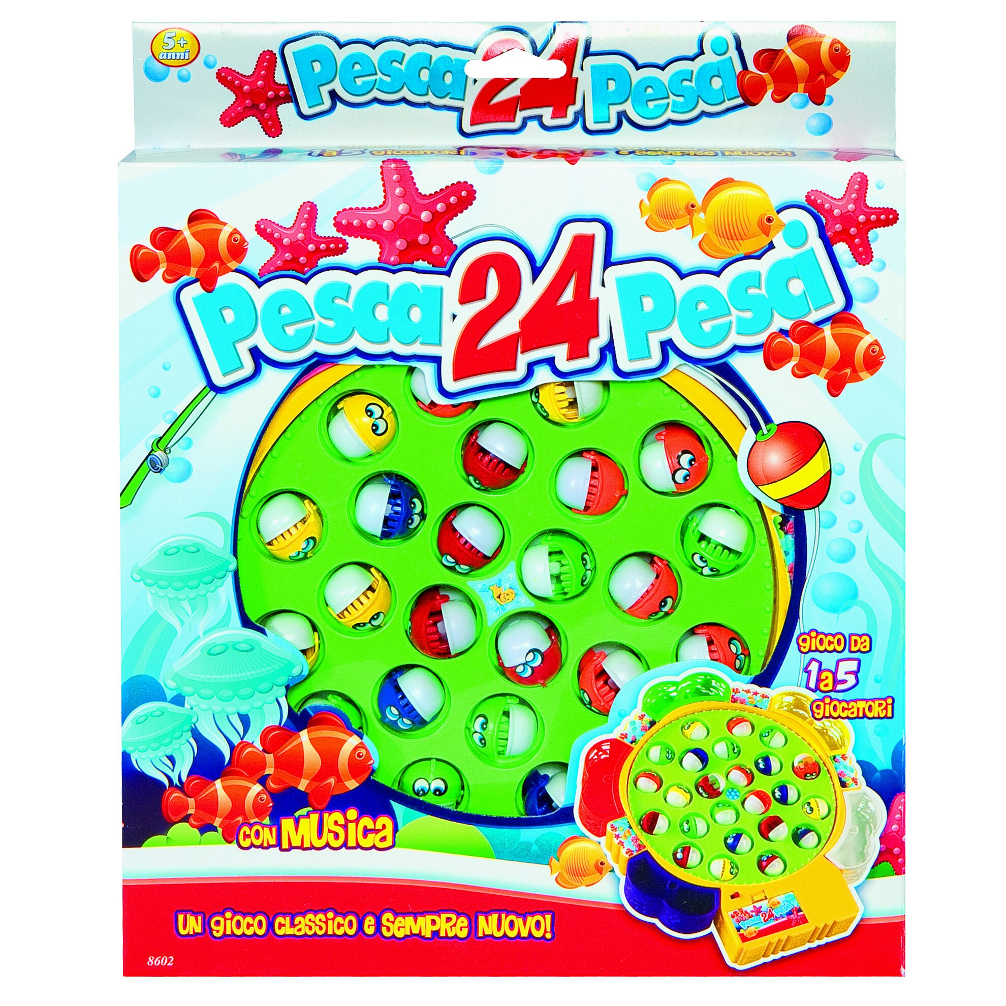 Joc pescuit RS Toys 24 pesti