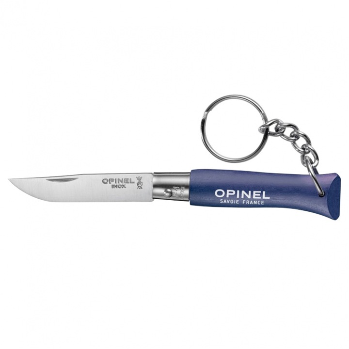 Briceag Opinel Colorama 04 Albastru Inox