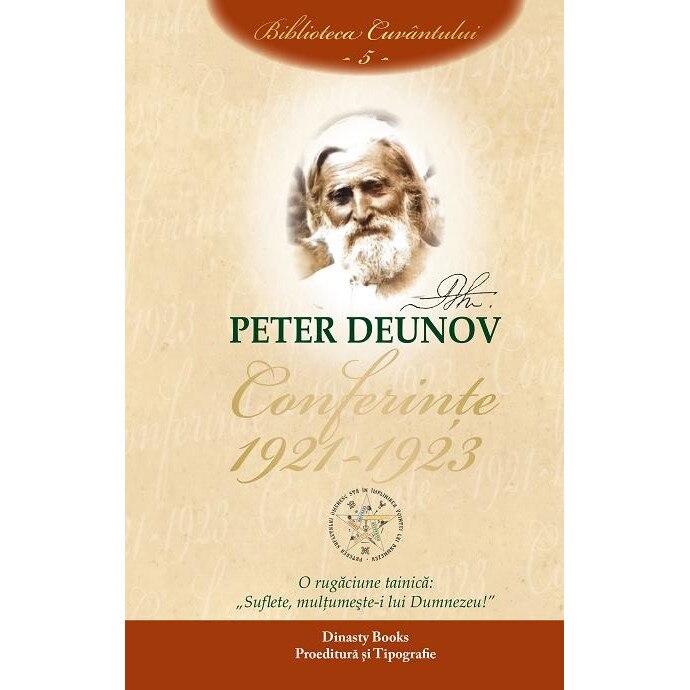 Conferinte 1921-1923, volumul 5, Peter Deunov