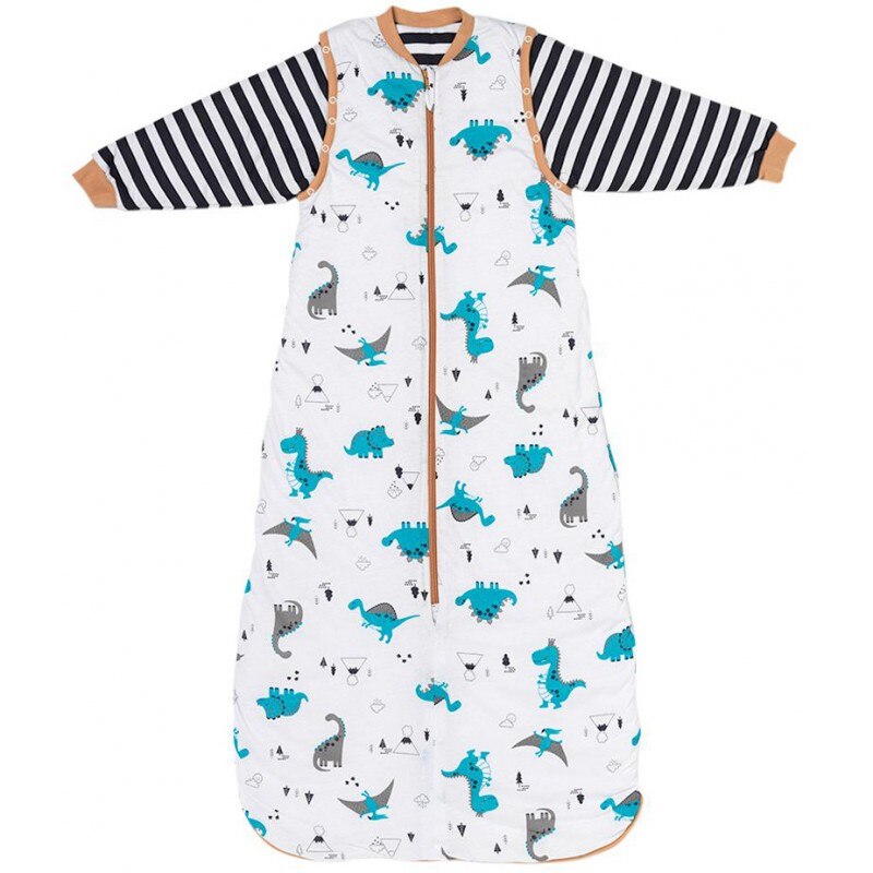 Sac de dormit cu maneca lunga detasabila Jurassic 110 cm 2.5 Tog