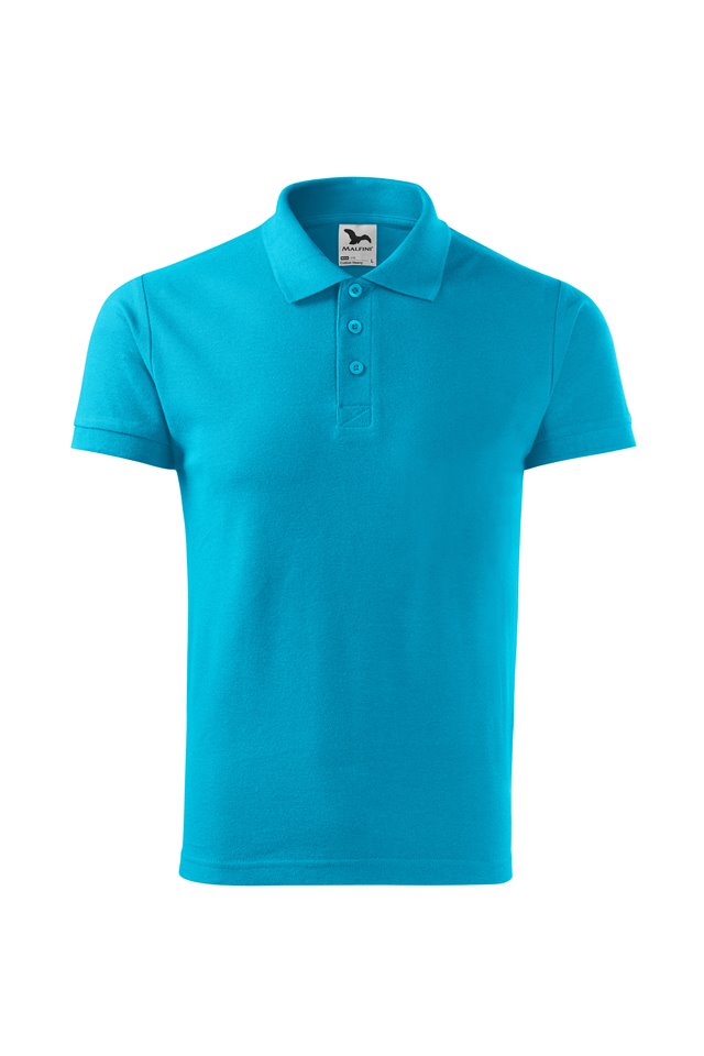 Tricou polo pentru barbati - 215, Turcoaz, S