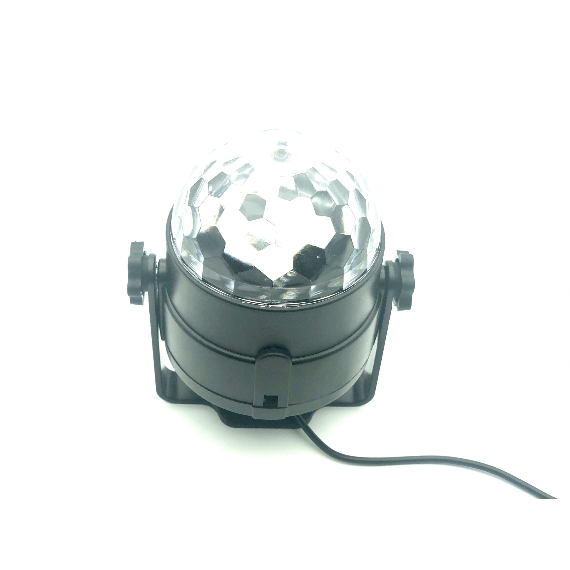 Glob disco cu joc de Lumini Sibel Bebe, Led Magic Ball, Negru