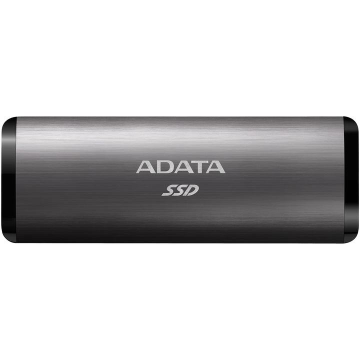 Външен SSD ADATA SE760, 2TB, Titanium, USB 3.2