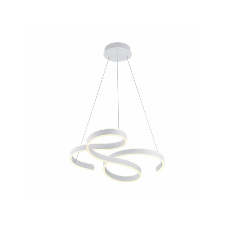 Trio 7451801 TRIO 371310131 Francis fehér fényerőszabályzós LED függesztett lámpa