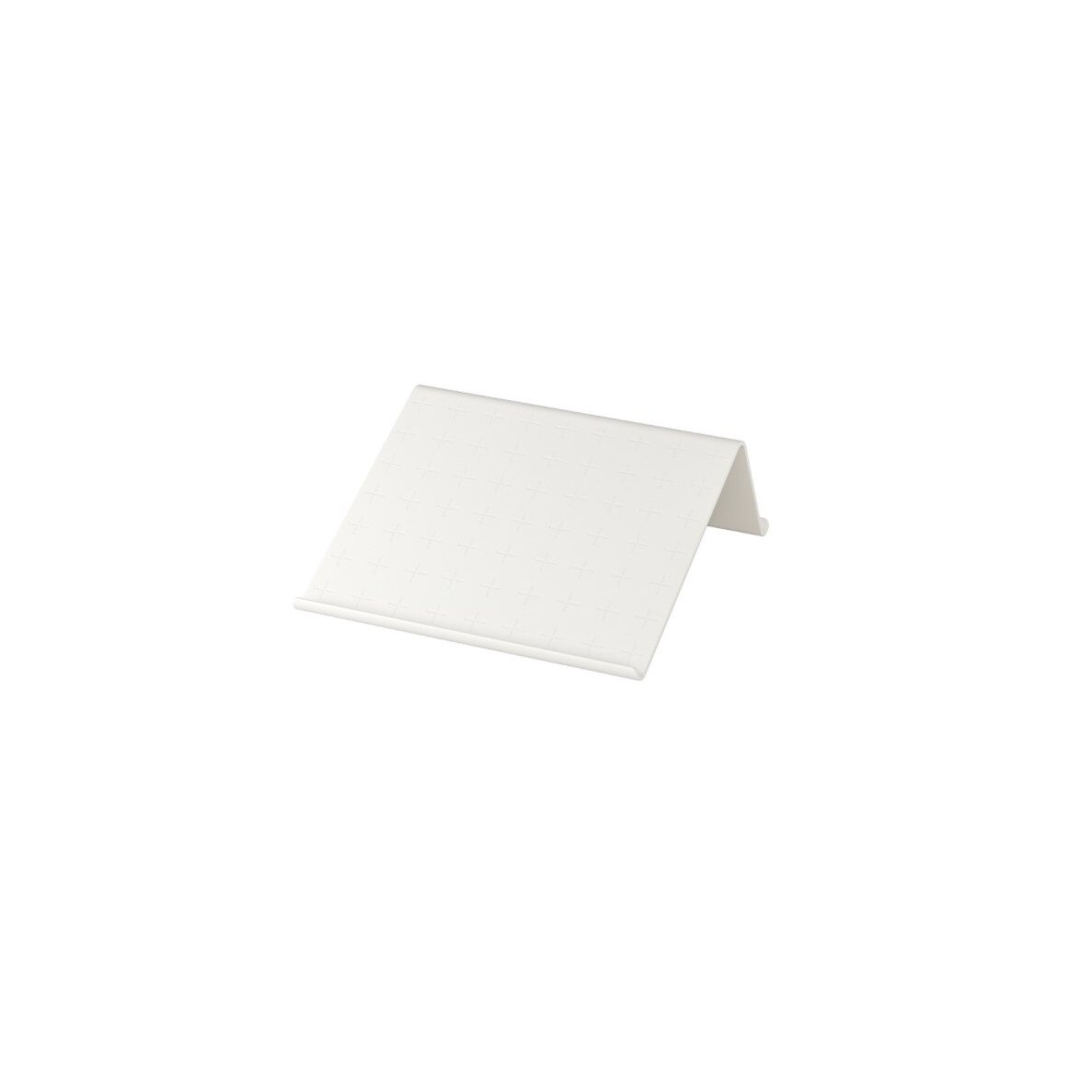 Suport pentru tableta, din plastic-ABS, 25x25x9 cm, Alb