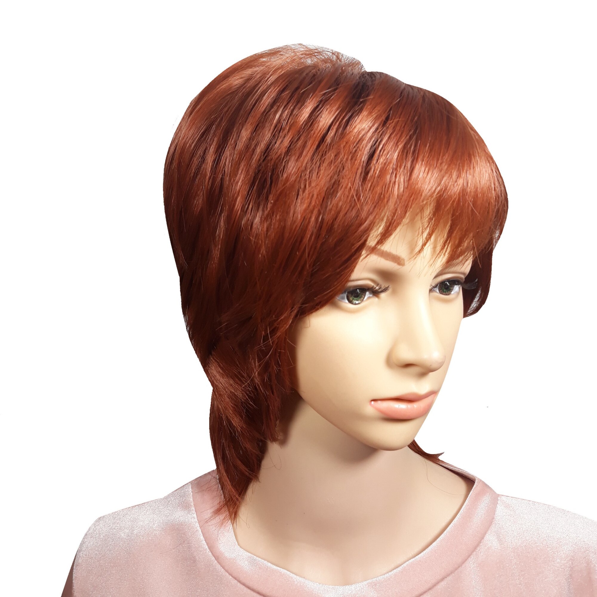 Peruca dama, fibra sintetica, cu aspect natural