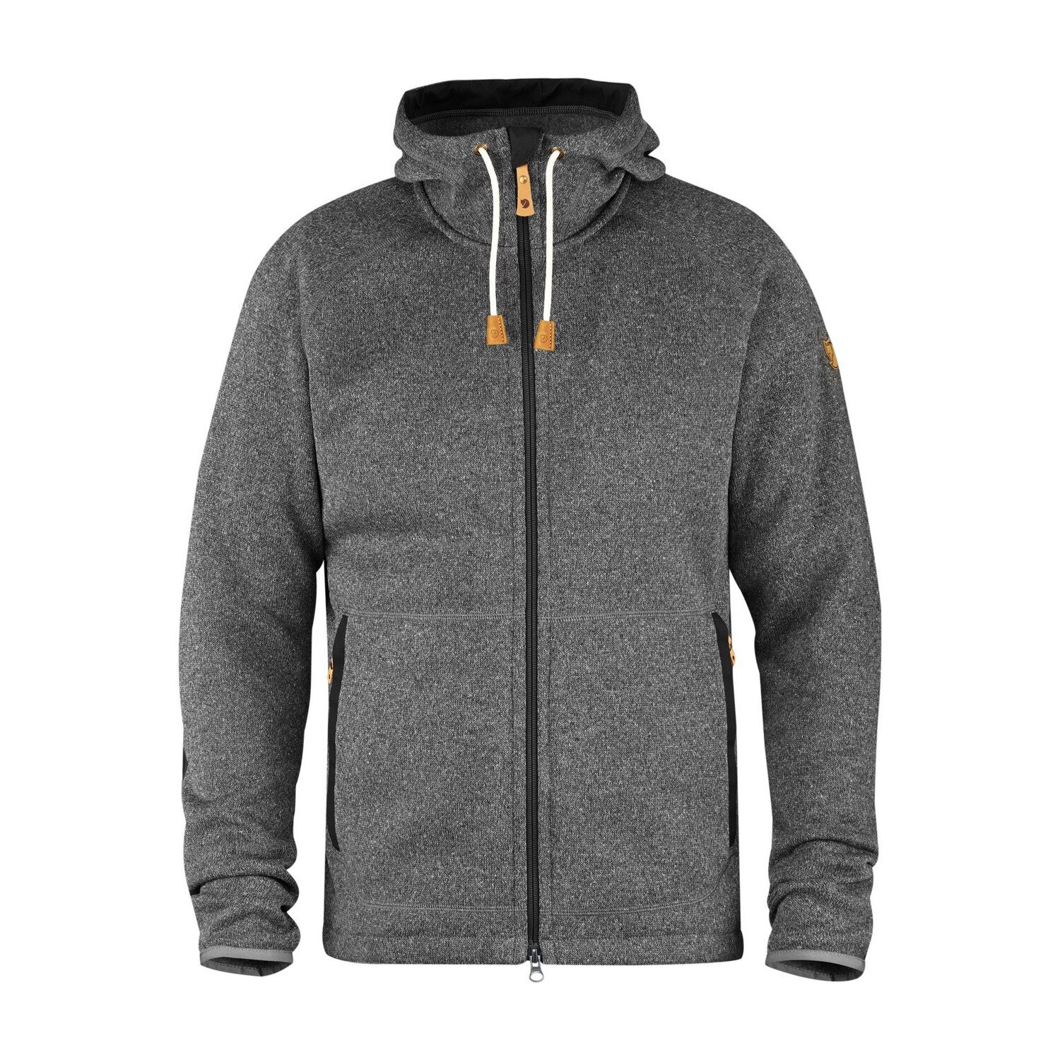 Bluza sport, Fjallraven Övik Fleece Hoodie M, Gri