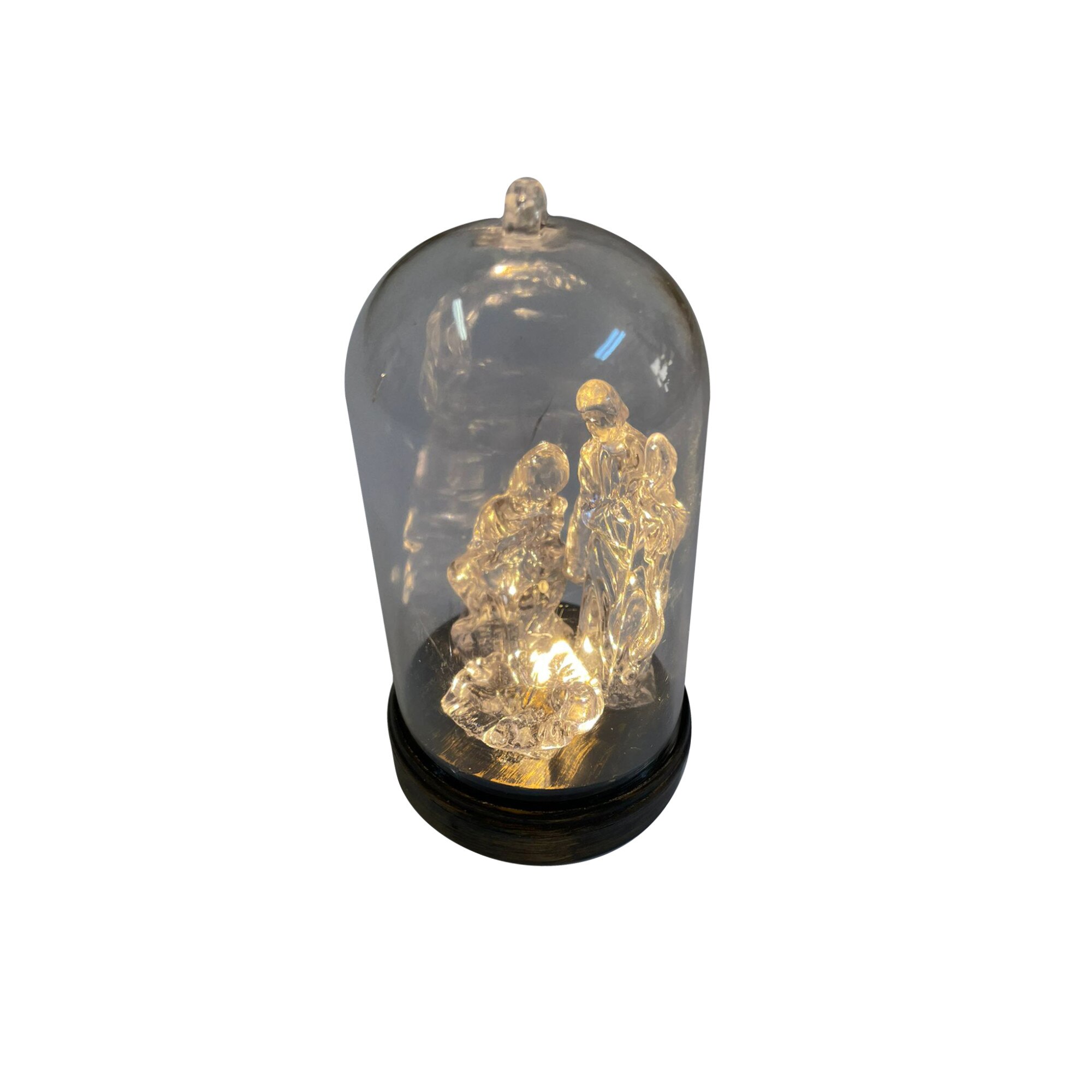 Glob Scena Nasterii cu lumina, 11 cm x 6 cm, M10-05