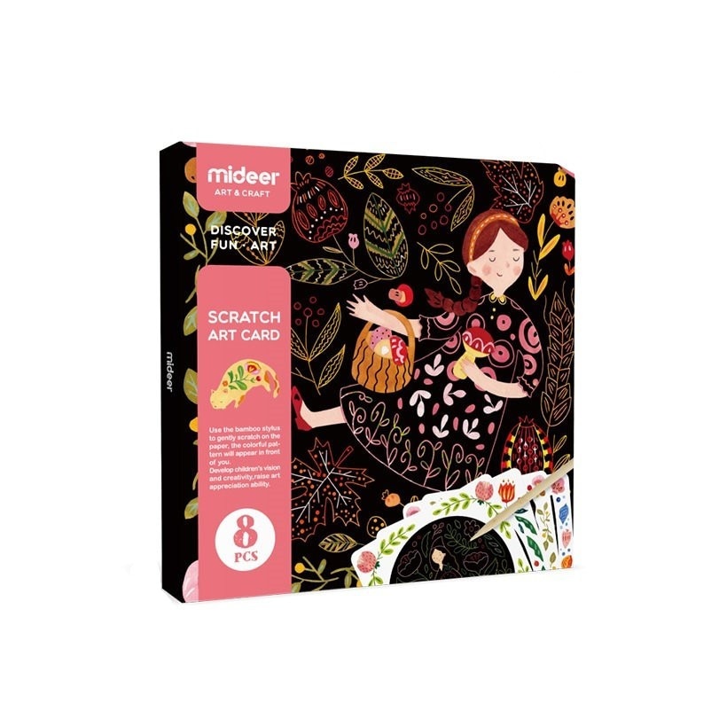 Joc creativ de razuit AIX©, pentru fetite , 8 modele , multicolor