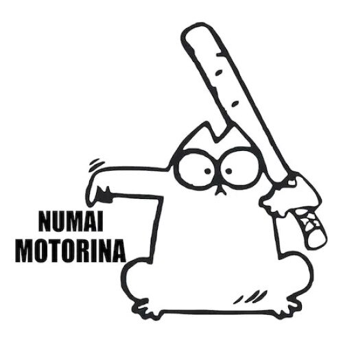 Sticker de culoare neagra, clapeta rezervor auto, 