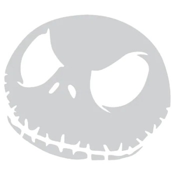 Sticker auto alb, Mad Ball Sticker auto alb, Mad Ball