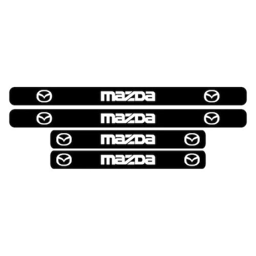 Set stickere praguri, Negre, Mazda