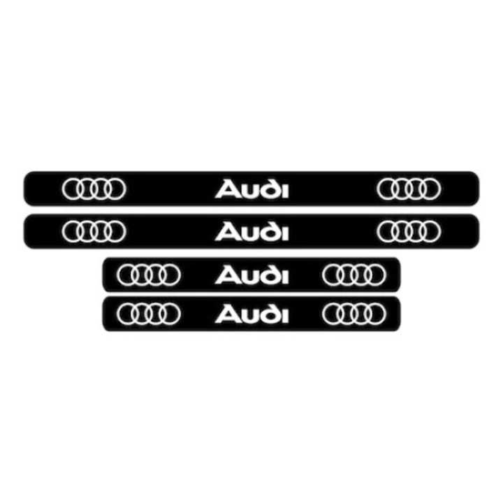Fekete küszöbmatrica készlet, Audi