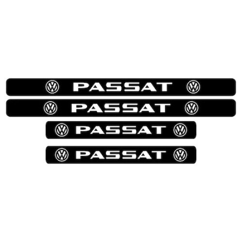 Set stickere praguri de culoare neagra, Passat