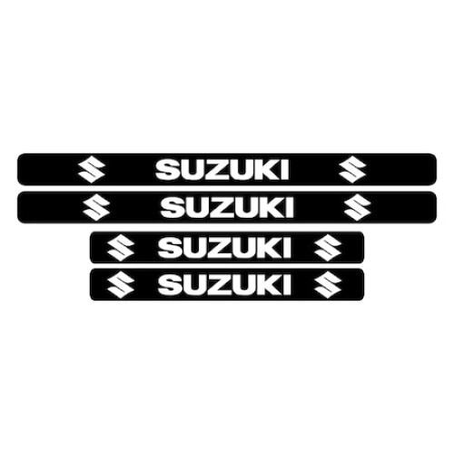 Set stickere praguri de culoare negru, Suzuki