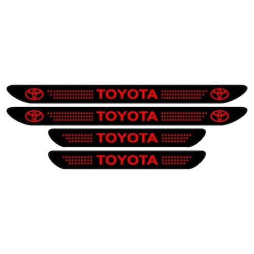 Set stickere praguri negre, Toyota