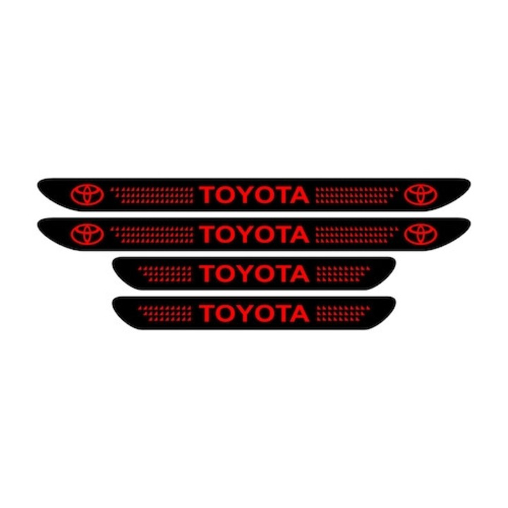 Set stickere praguri negre, Toyota