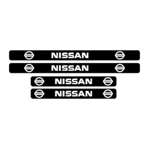 Set stickere praguri negre, Nissan