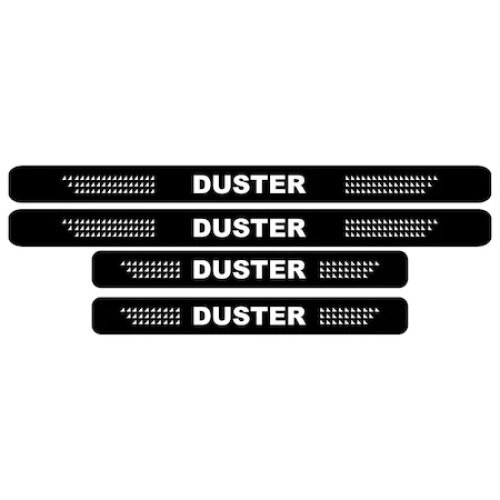 Set stickere praguri de culoare neagra, DUSTER