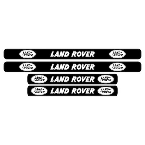 Set stickere praguri Negre, Land Rover