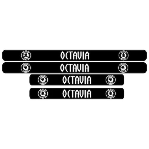 Set stickere praguri negre, Octavia