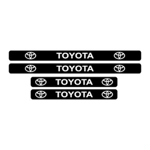 Set stickere praguri negre, Toyota