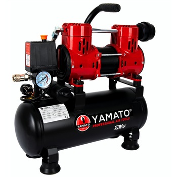Compresor aer fara ulei Yamato® XCP-9S, 9L, 1.2Cp, 900W, 8Bar, 120L/min, silentios, profesional Compresor aer fara ulei Yamato® XCP-9S, 9L, 1.2Cp, 900W, 8Bar, 120L/min, silentios, profesional