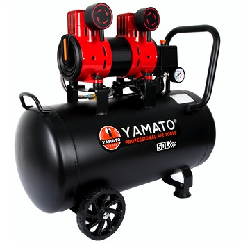 Compresor aer fara ulei Yamato® XCP-30S, 30L, 2Cp, 1500W, 8Bar, 180L/min, silentios, profesional Compresor aer fara ulei Yamato® XCP-30S, 30L, 2Cp, 1500W, 8Bar, 180L/min, silentios, profesional