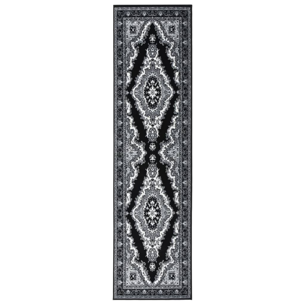Covor de alergat BCF, negru, 80x350 cm 331788