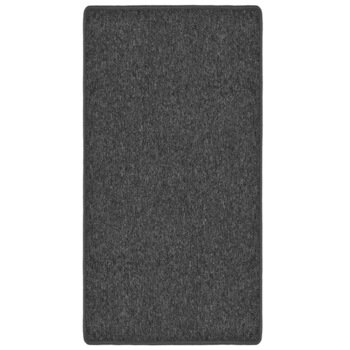 Covor cu smocuri 80 x 150 cm Antracit 132735 Covor cu smocuri 80 x 150 cm Antracit 132735