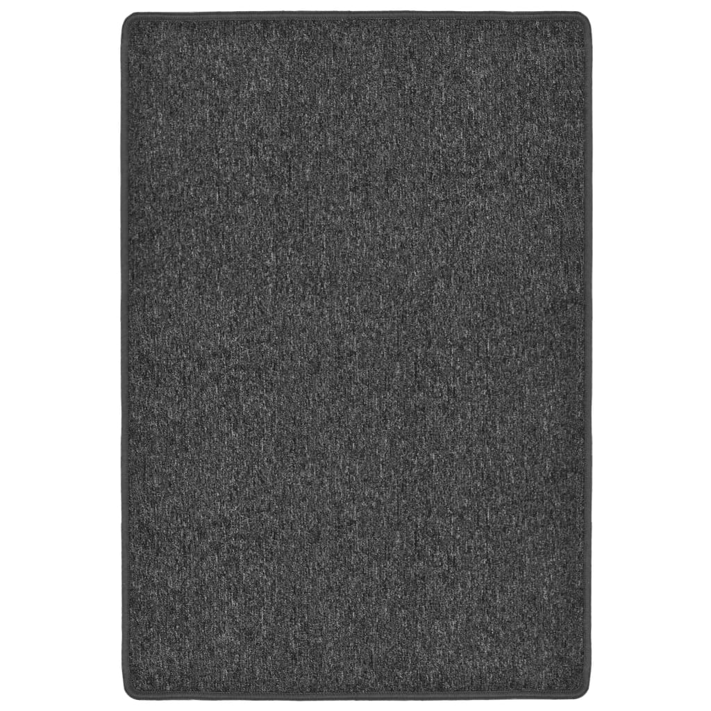 Covor cu smocuri 160 x 230 cm Antracit 132737