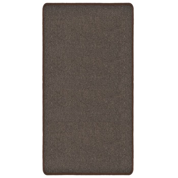 Covor cu smocuri 80 x 150 cm Maro 132739 Covor cu smocuri 80 x 150 cm Maro 132739