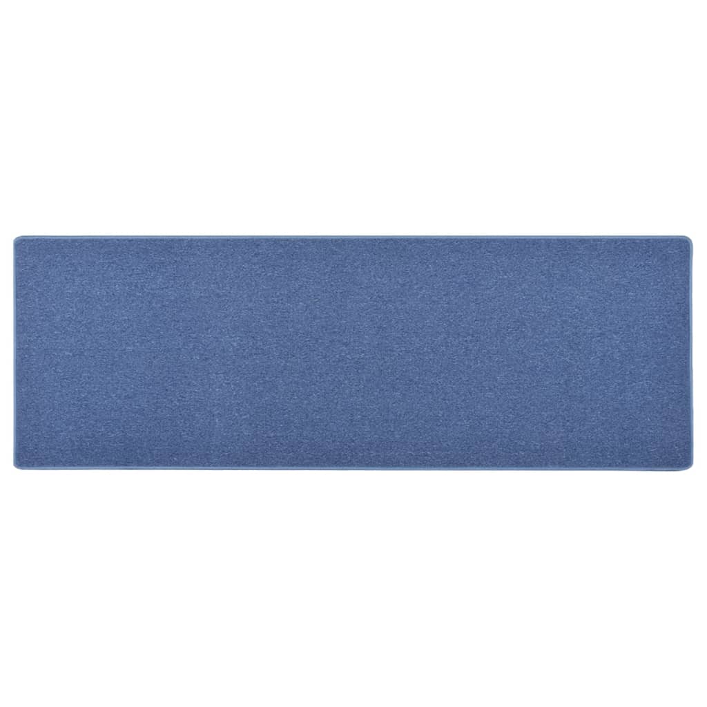 Covor traversa, albastru, 80x250 cm 327035