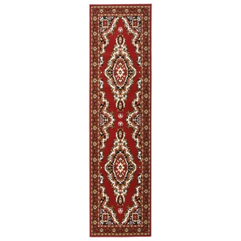 Covor traversa BCF, rosu oriental, 60x300 cm 331755 Covor traversa BCF, rosu oriental, 60x300 cm 331755