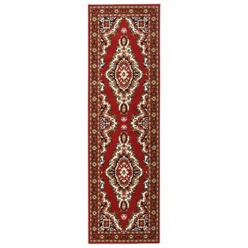 Covor traversa BCF, rosu oriental, 60x250 cm 331754 Covor traversa BCF, rosu oriental, 60x250 cm 331754